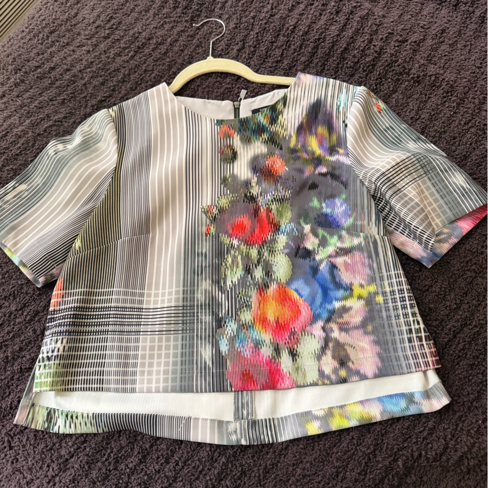Cropped Nanette Lepore Blouse